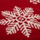 Glitzhome Fabric Merry Christmas Tree Skirt Christmas Home Decor, 48" inches(in Diameter)