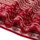 Glitzhome 50"L*60"W Knitted Acrylic Red Throw Blanket w/Tassels