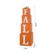 Glitzhome 38"H Wooden FALL Nested Box Decor