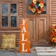 Glitzhome 38"H Wooden FALL Nested Box Decor