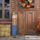 Glitzhome 42"H Wooden Scarecrow Porch Sign