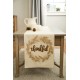 Glitzhome 72"L Embroidered Thankful Table Runner