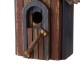 Glitzhome 10.04"H USA Patriotic Hand Painted Wood Birdhouse