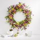 Glitzhome 24"D Artificial Chrysanthemum Wreath