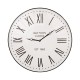 Glitzhome 31.5" Oversized Farmhouse Metal Enamel Wall Clock