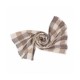eUty Gray, Beige and Cream Color Scarf with Fringes