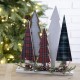 Glitzhome 14"H Wooden Christmas Tree Table Décor