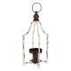 Glitzhome 16.5"H Small Farmhouse Rustic Metal Lantern