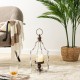 Glitzhome 16.5"H Small Farmhouse Rustic Metal Lantern