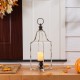 Glitzhome 22"H Large Farmhouse Rustic Metal Lantern