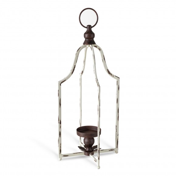 Glitzhome 22"H Large Farmhouse Rustic Metal Lantern
