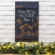 Glitzhome 24"H Wooden Nativity Wall Décor