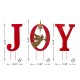 Glitzhome 36"H Metal "JOY" Angel Yard Stake or Standing Decor or Wall Décor with LED Lights (Three Functions)
