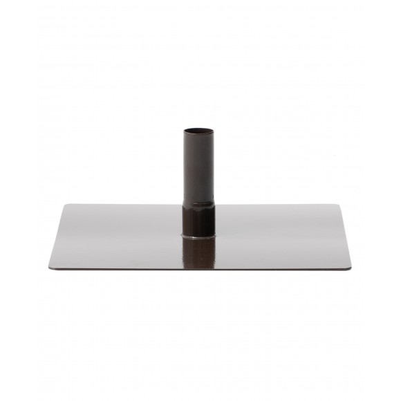 Glitzhome 32MM*18"*18" Metal Stand In Brown