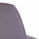 Glitzhome Fabric Dining Chairs Blue Gray, Set Of Two