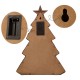 Glitzhome 16.14"H Marquee LED Christmas Tree Decor