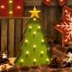 Glitzhome 16.14"H Marquee LED Christmas Tree Decor