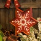 Glitzhome Lighted Snowflake Marquee Sign