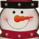 Glitzhome 19.76"H Marquee LED Lighted Snowman Sign Holiday Decoration