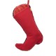 Glitzhome 19" Handmade Hooked Red Boot Christmas Stocking