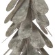 Glitzhome Iron Galvanized Christmas Tree Table Decor, 18"H