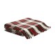 Glitzhome 100% Acrylic Dress Stewart Tartan Plaid Throw Blanket with Fringe, 50'' x 60''