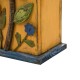 Glitzhome 10.24"H Wooden Distressed Flower Garden Birdhouse