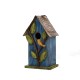 Glitzhome 9.84"H Distressed Leaves Wooden Garden Birdhouse