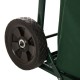 Glitzhome 40.5''H Outdoor Cleaning Garden Cart with Detachable Polyester Leaf Trash Bag