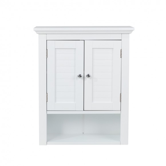 Glitzhome 24"H Wooden Bathroom Wall Mounted Storage Cabinet