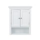 Glitzhome 24"H Wooden Bathroom Wall Mounted Storage Cabinet