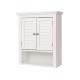 Glitzhome 24"H Wooden Bathroom Wall Mounted Storage Cabinet