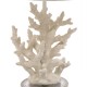 Glitzhome Vintage Style White Coral Novelty Table Lamp with T/C Shade