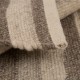 Glitzhome 5.1'Lx3'W Handcrafted Woven Stripe Pattern Heavy Premium Wool Area Rug