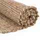 Glitzhome 5.1'Lx3'W Handcrafted Woven Beige Heavy Premium Wool Area Rug