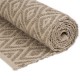 Glitzhome 5'Lx3'W Handcrafted Woven Classic Argyle Pattern Heavy Premium Wool Area Rug