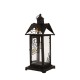 Glitzhome Halloween Iron/Glass Spider Hanging Lantern