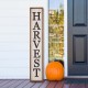 Glitzhome 41.73"H Wooden "HARVEST" Porch Sign