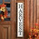 Glitzhome 41.73"H Wooden "HARVEST" Porch Sign