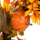 Glitzhome 24"D Yellow/Orange Sunflower Wreath