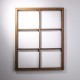 Glitzhome 28''L*22"H Wooden Window Frame