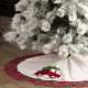 Glitzhome 48"D Fabric Christmas Tree Skirt - Red Truck