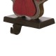 Glitzhome 6.50"H Wooden Metal Paw Stocking Holder