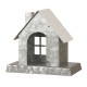 Glitzhome 6.00"H Galvanized House Stocking Holder