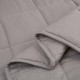 Glitzhome 72"L*48"W Cotton Shell Quilted Weighted Blanket With Polyester Filling - Gray 12lbs