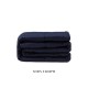 Glitzhome 72"L*48"W Cotton Shell Quilted Weighted Blanket With Polyester Filling - Navy Blue 12lbs