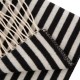 Glitzhome 60"L*50"W Woven Cotton Geometric Jacquard Throw, 600g