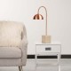 Glitzhome 21.5"H Metal & Terrazzo Table Lamp