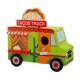 Glitzhome 9.45"L Wooden Mexico Taco Truck Birdhouse