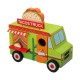 Glitzhome 9.45"L Wooden Mexico Taco Truck Birdhouse